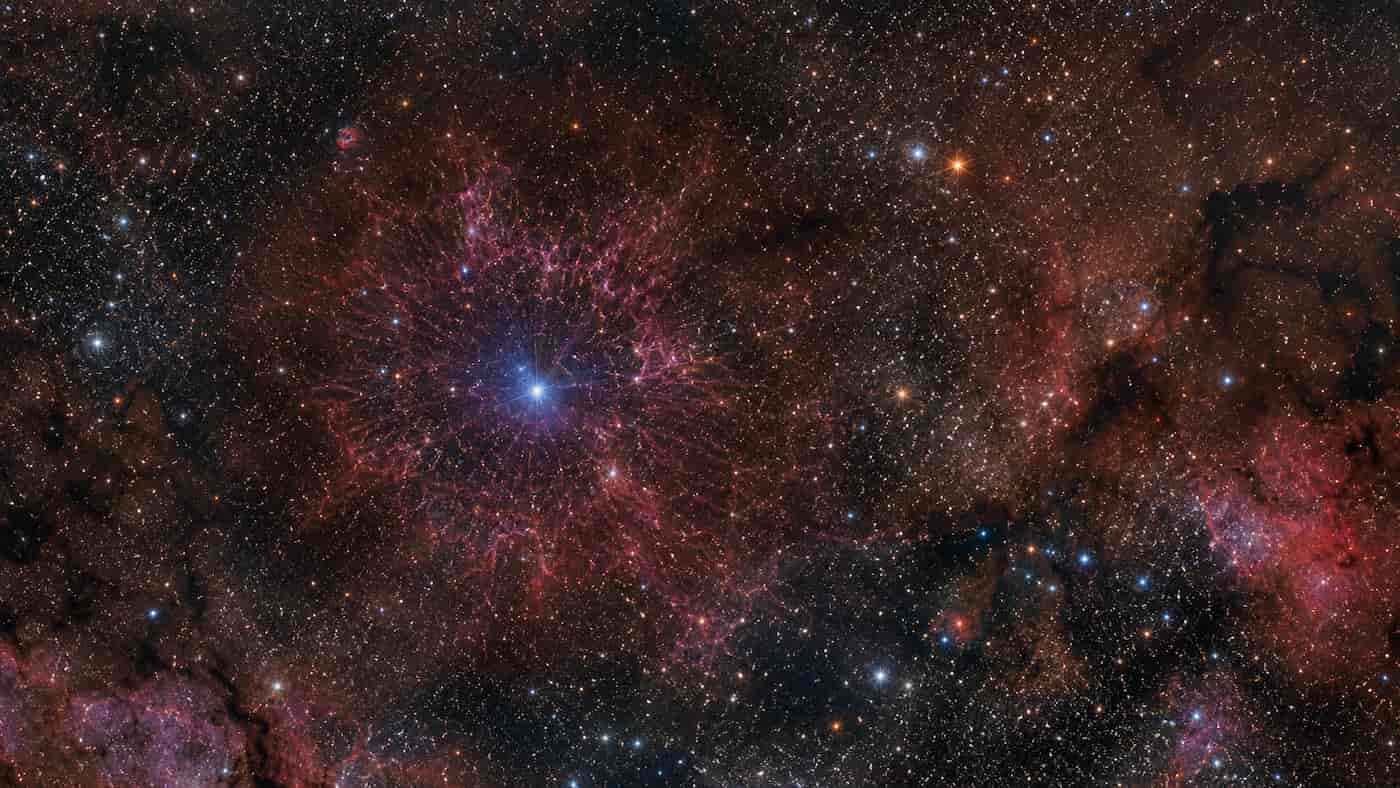 Weltall Märchen - Nebula und Sterne