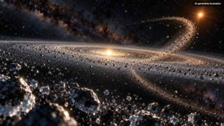 Kosmisches Duell der Sterne