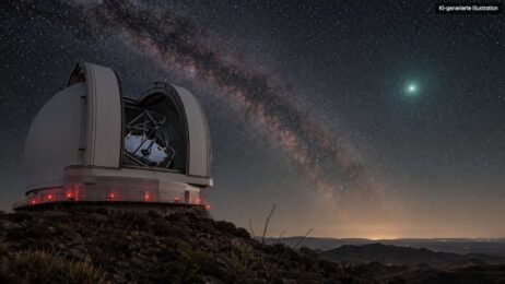 Interstellarer Komet 3I/ATLAS: Sein Gas entweicht nur halb so schnell wie erwartet Sternwarte unter der Milchstraße